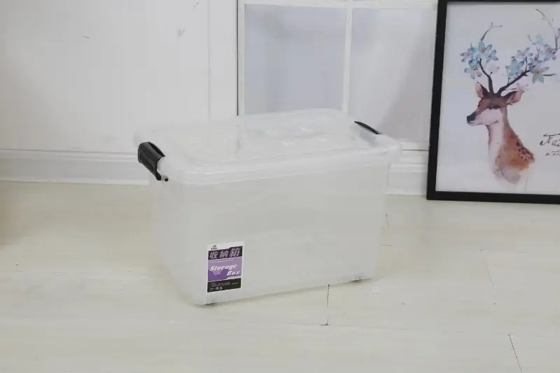 PP material D series transparent plastic storage box 01 PP lintho tse bonahalang D letoto la lihlooho tse pepeneneng polokelo polasetiki lebokose 01